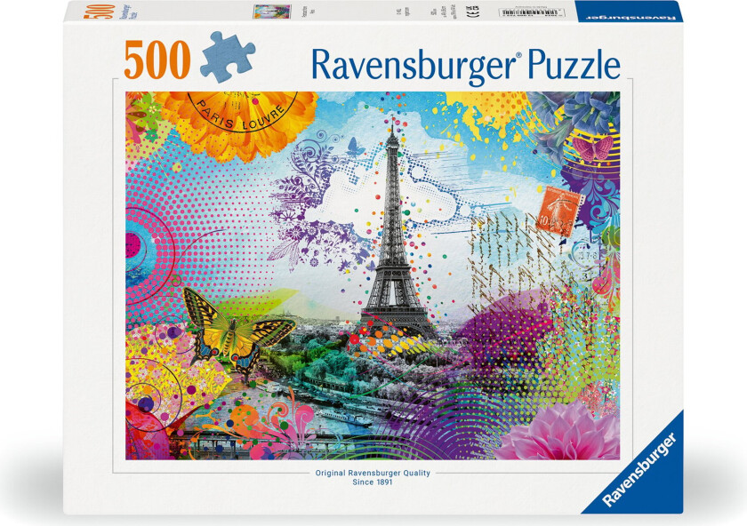 - Puzzle Postcard from Paris 500p (12000772)