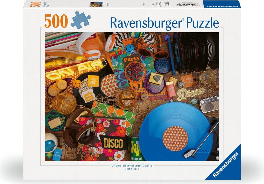 - Puzzle Vinyl Is Back 500p (12000773)