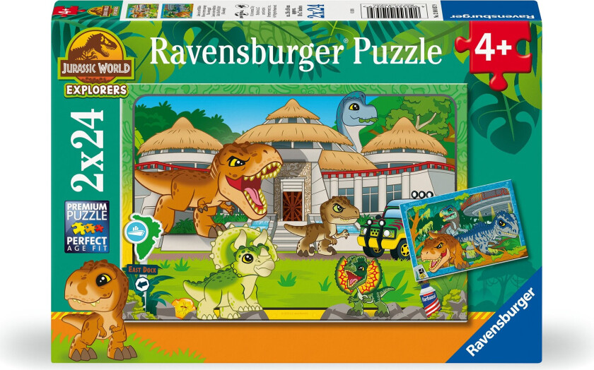 - Puzzle Jurassic World Explorers 3x49p (12001057)