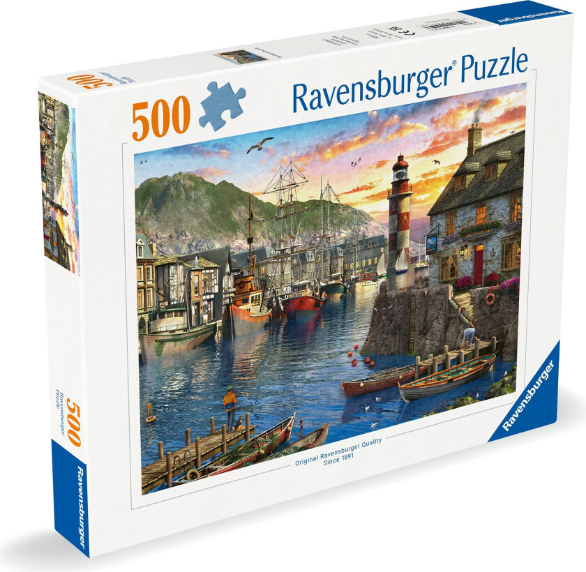 - Puzzle Sunrise At The Port 500p (12000212)