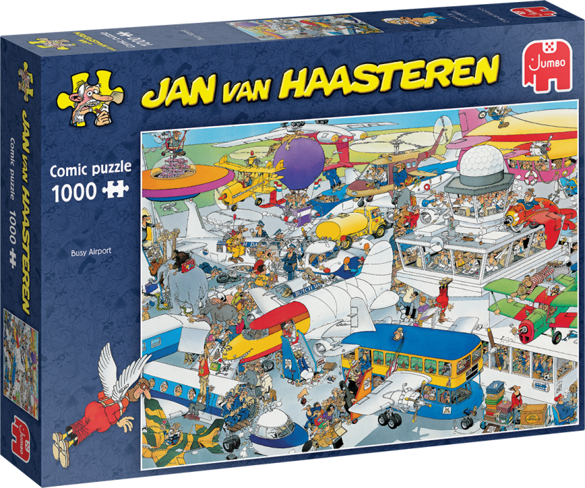 Jan Van Haasteren - Busy Airport (1000 Pieces) (1119801831)