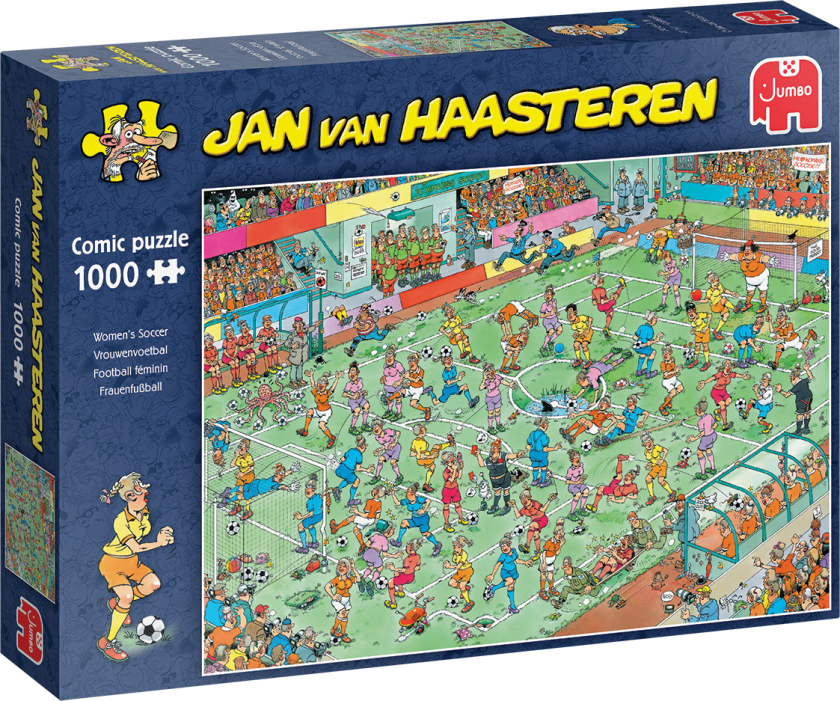 Jan Van Haasteren - Women’s Soccer (1000 Pieces) (1119801840)