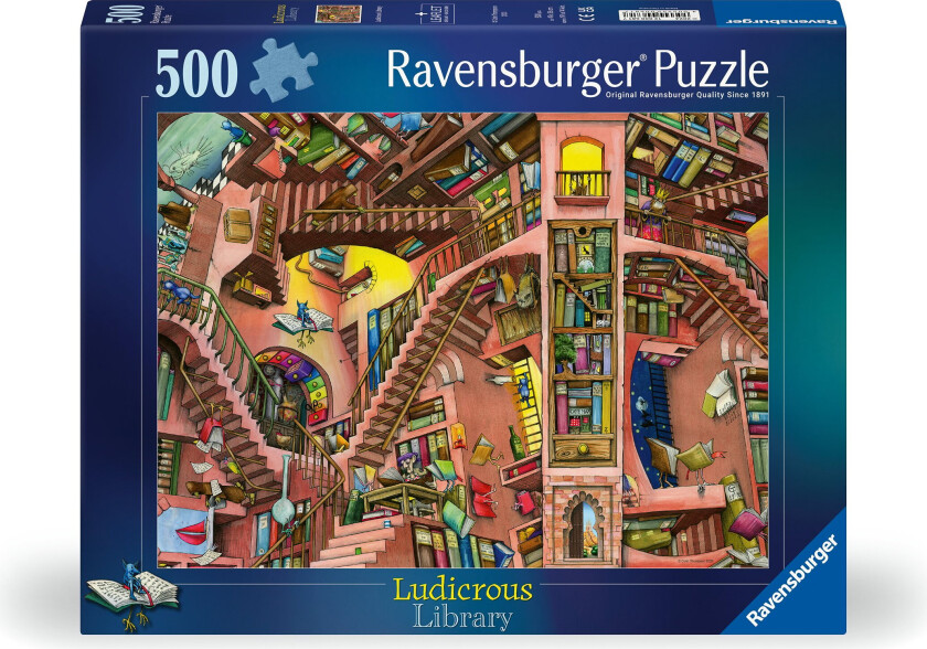 - Puzzle Ludicrous Library 500p (12000681)