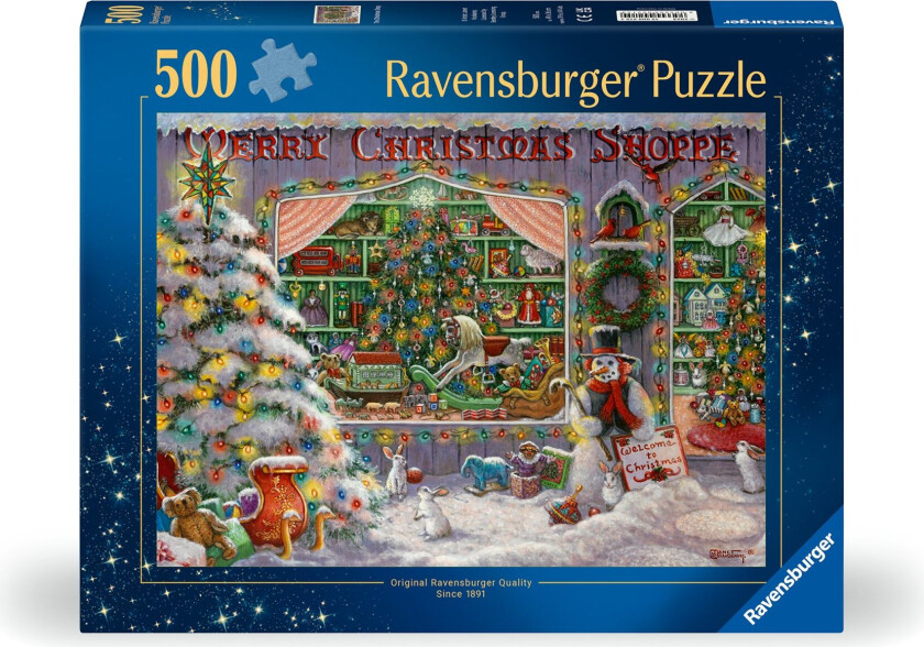 - Puzzle The Christmas Shop 500p (12000215)