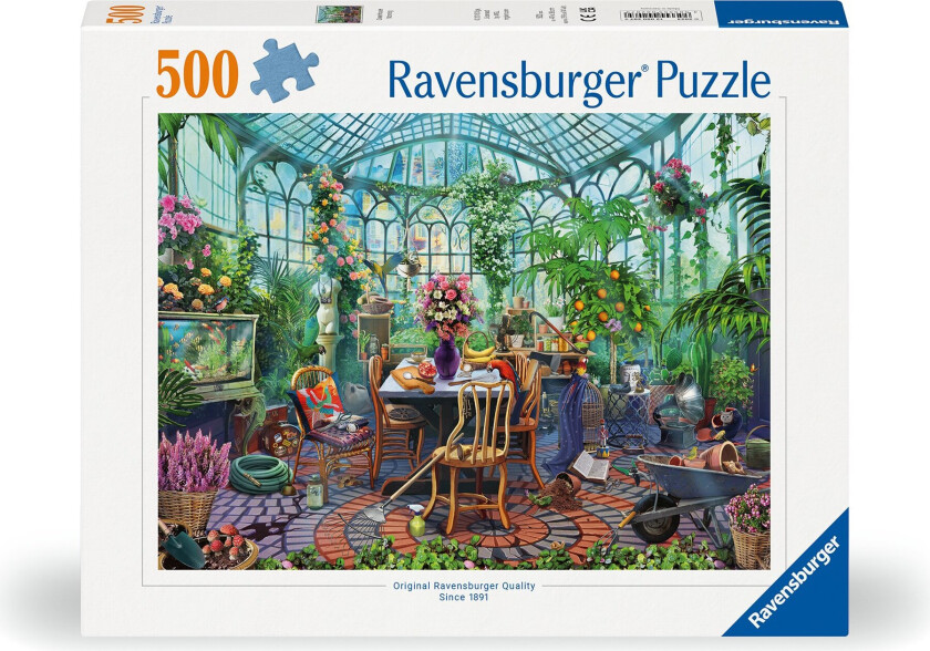 - Puzzle Greenhouse Mornings 500p (12000207)
