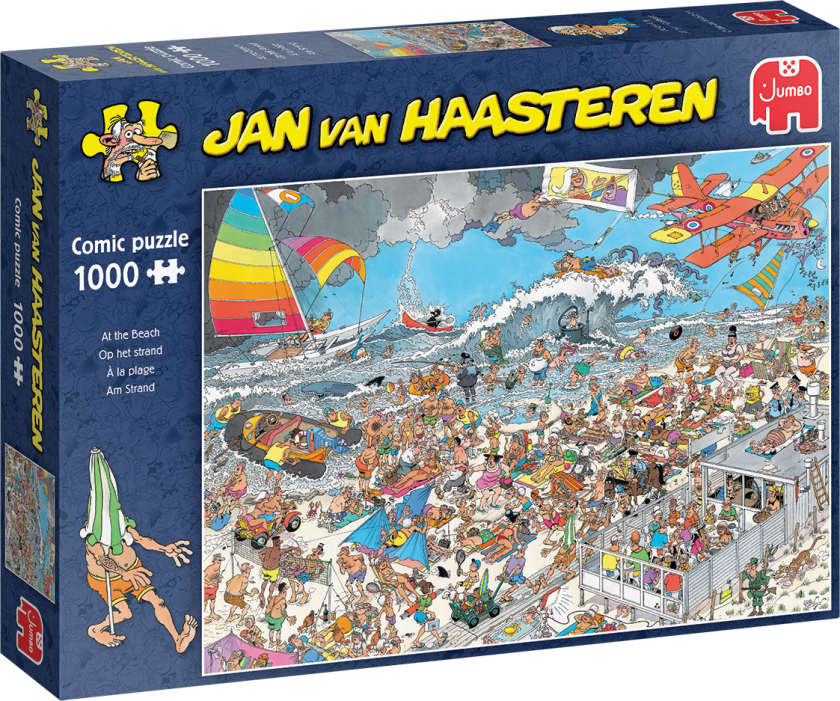 Jan Van Haasteren - At the Beach (1000 Pieces) (1119801830)
