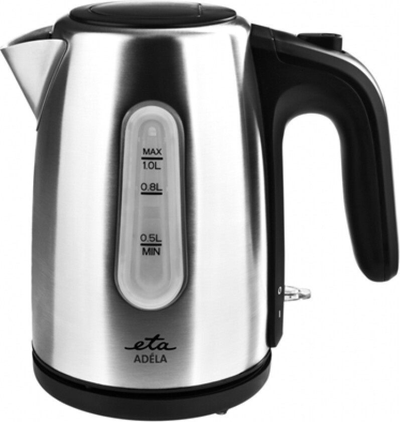 Eta Kettle | Eta160490000 Adéla | Electric | 1600 W | 1 L | Stainless Steel | 360° Rotational Base | Stainless Steel