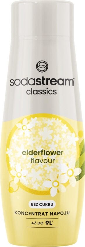 Sirup Hyllebær Sort 440Ml