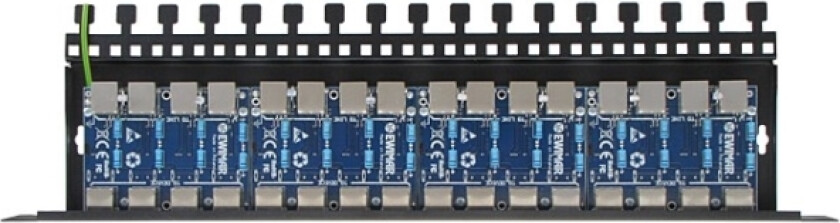 Pro Series 16 Channel Protection Panel With Surge Protection Ewimar Ptf-516R-Pro/Poe