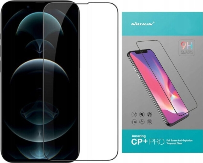 Nillkin Herdet Glass Nillkin Cp+ Pro Apple Iphone 15 Svart/Sort