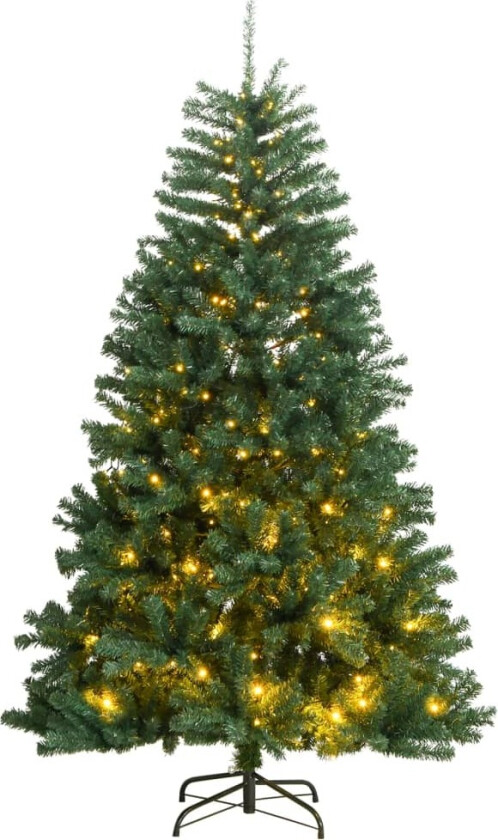 Kunstig hengslet juletre 300 LED 210 cm