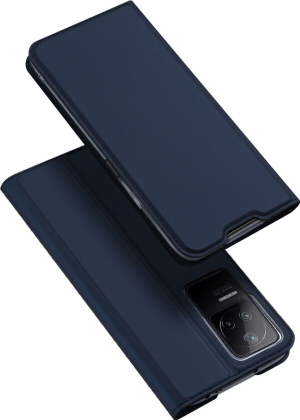Skin Pro Hylsterveske Flipdeksel Xiaomi Poco F4 5G Blå