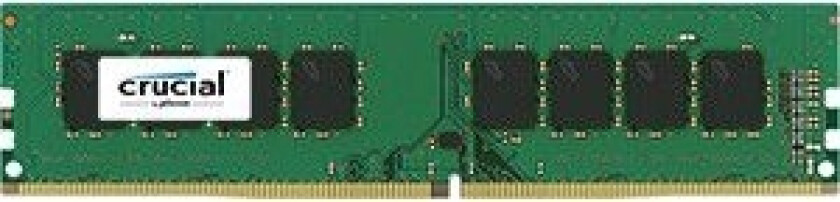 - Ddr4 - Modul - 8 Gb - Dimm 288-Pin - 2400 Mhz / Pc4-19200 - Cl17 - 1.2 V - Ikke-Bufret - Ikke-Ecc
