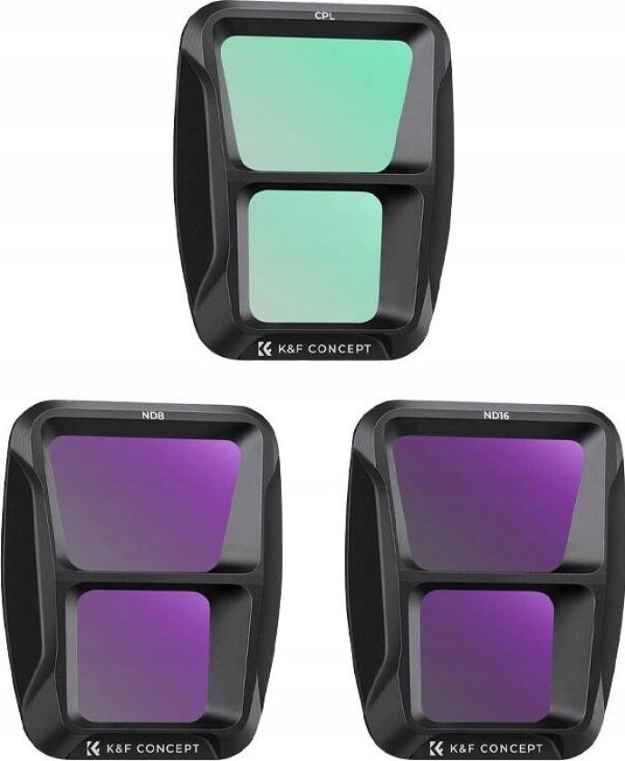 K&F-Filter Av Cpl+Nd8+Nd16 K&F Concept-Filtre For Dji Air 3