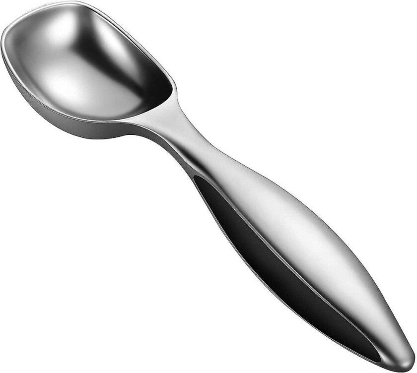 Iskremskje i rustfritt stål - Tåler oppvaskmaskin