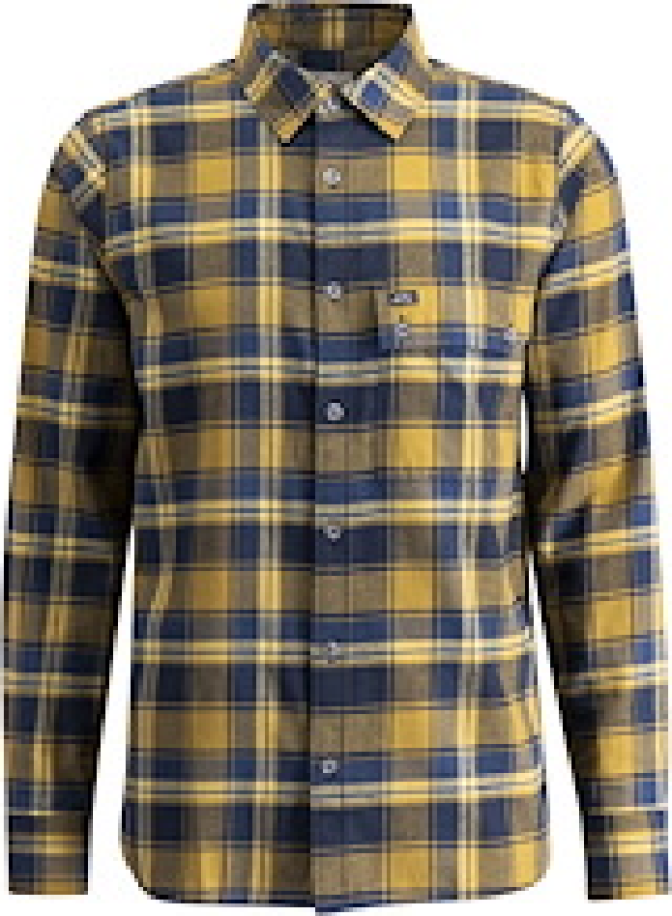 Järpen Plaid Flannel Shirt Olive S