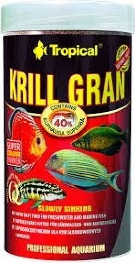 Tropisk Krill Gran Puszka 100Ml