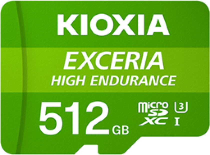 EXCERIA High Endurance MicroSD/SD - 100MB/s - 512GB