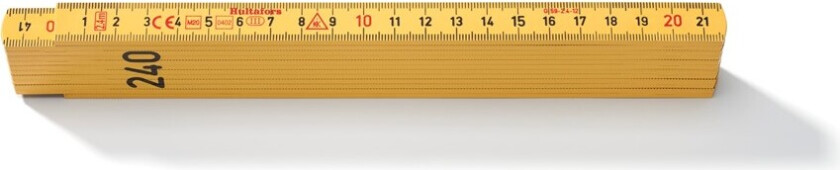 Bilde av Meterstokk av glasfiber 2,40 meter