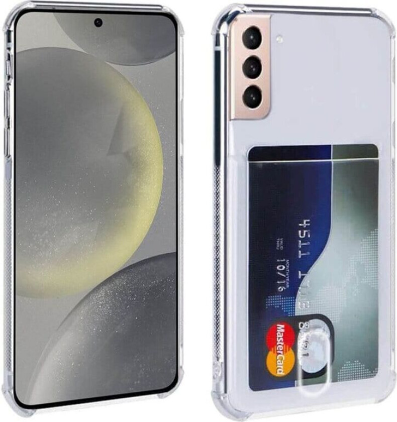 Silikondeksel med kortholder Samsung Galaxy S24