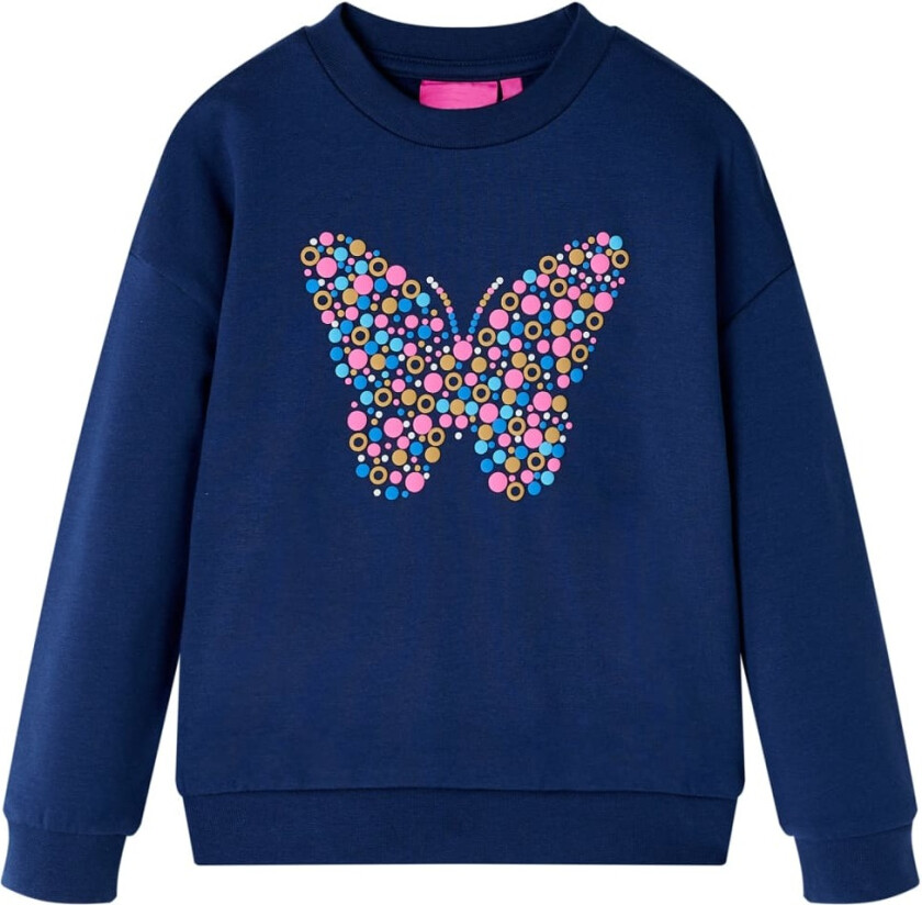 Barnegenser marineblå 128