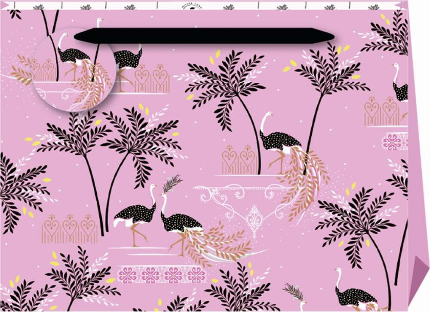 Gavepose Sm Ostrich Palms Shopper