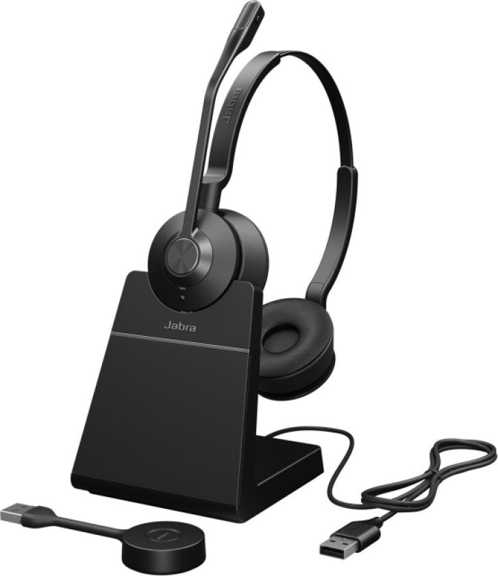 Jabra Engage 55 Se Uc Stereo Wrls Link400a Stand