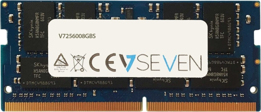 - Ddr4 - Modul - 8 Gb - So Dimm 260-Pin - 3200 Mhz / Pc4-25600 - Cl22 - 1.2 V - Ikke-Bufret - Ikke-Ecc