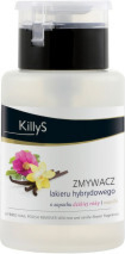 KillyS Hybrid Nail Polish Remover hybrid nail polish remover pump Wild Rose & Vanilla 150ml