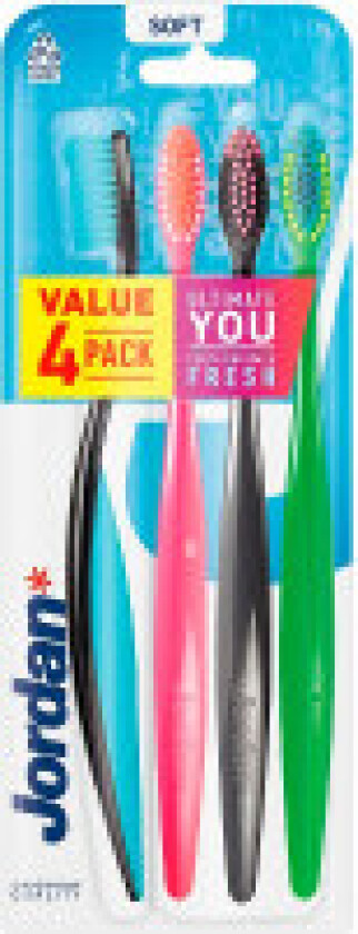 Ultimate You soft toothbrush 4 pcs.