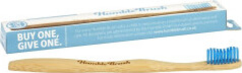 Bamboo Toothbrush Medium Blue