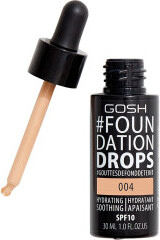 Foundation Drops moisturizing and smoothing face foundation 004 Natural 30ml