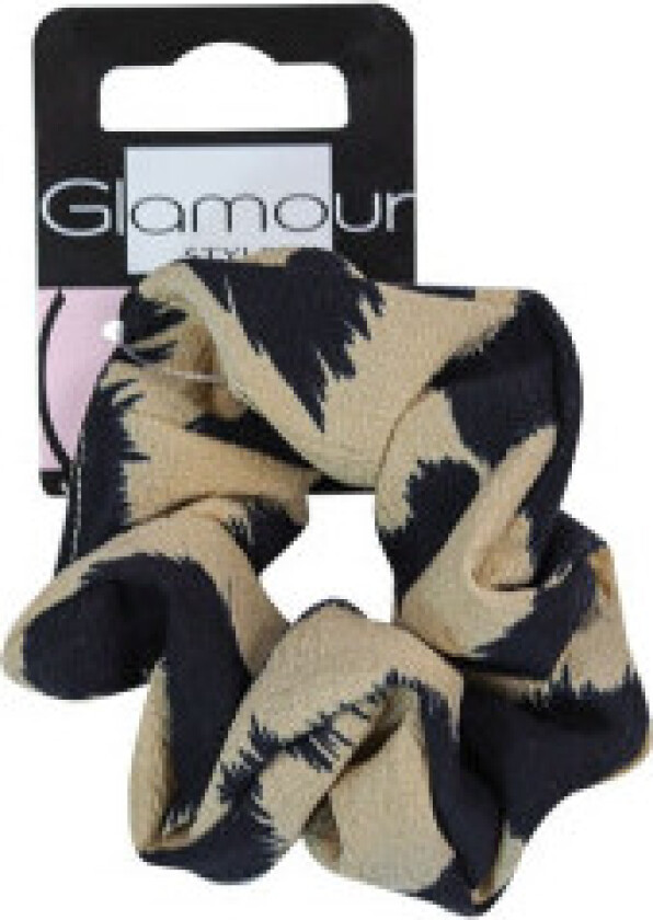 Glamor Scrunchie for hair Leopard