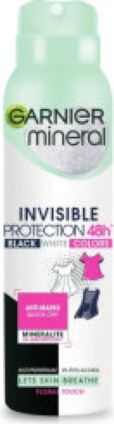 Mineral Invisible Protection Floral Touch antiperspirant spray 150ml