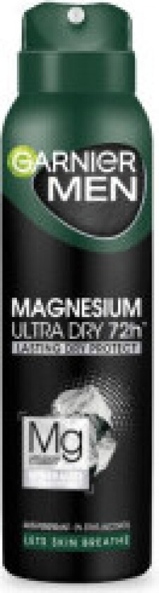 Men Magnesium Ultra Dry 72h antiperspirant spray 150ml