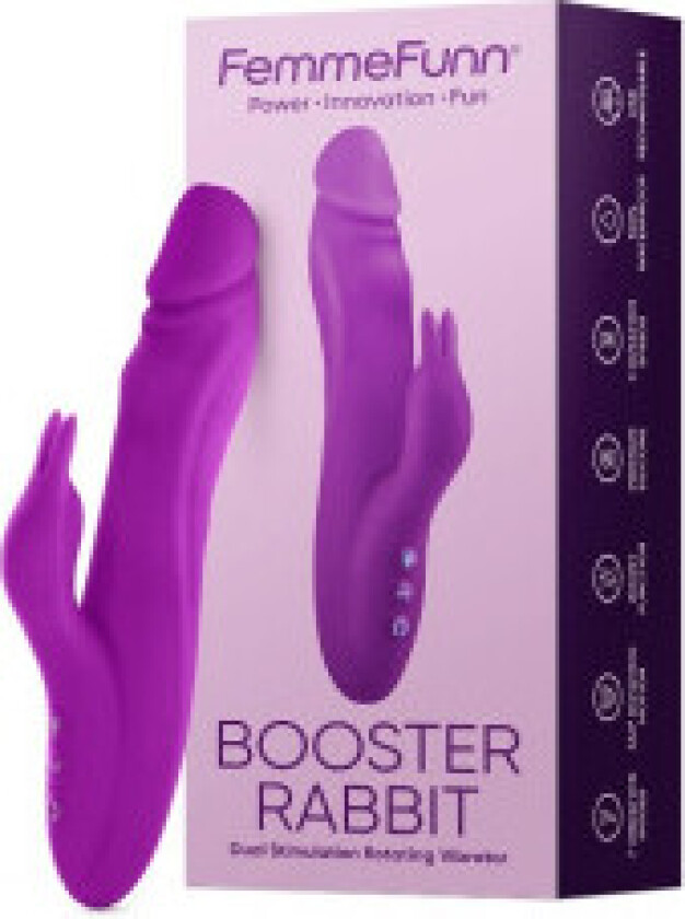FemmeFunn Booster Rabbit Purple bunny vibrator