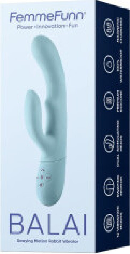 FemmeFunn Balai bunny vibrator Light Blue