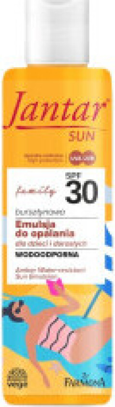 Jantar Sun amber waterproof sunscreen emulsion family SPF30 200ml