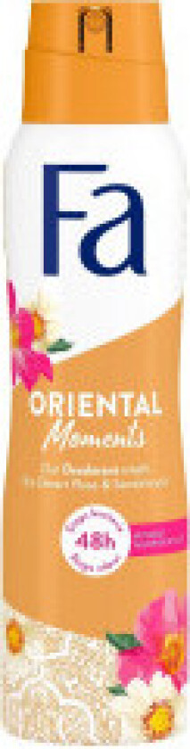 Oriental Moments deodorant spray with the scent of desert rose and sandalwood 150ml