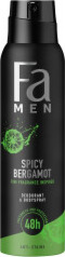 Men Spicy Bergamot deodorant and body spray 150ml