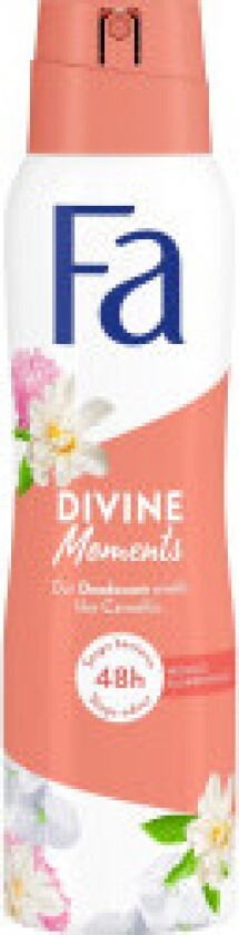 Divine Moments 48h spray deodorant with camellia scent 150ml