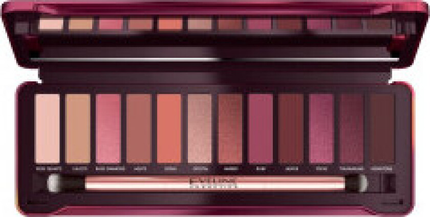 Ruby Glamor Eyeshadow Palette - a palette of 12 eye shadows