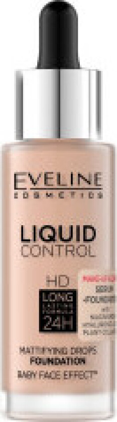 Liquid Control HD Long Lasting Formula 24H face foundation with dropper 003 Ivory Beige 32ml