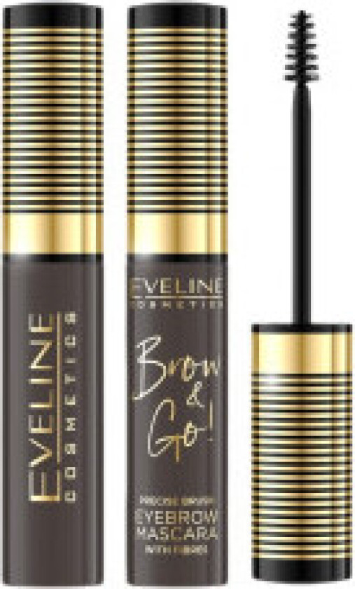 Brow & Go! eyebrow mascara with thickening fibers 02 Dark 6ml