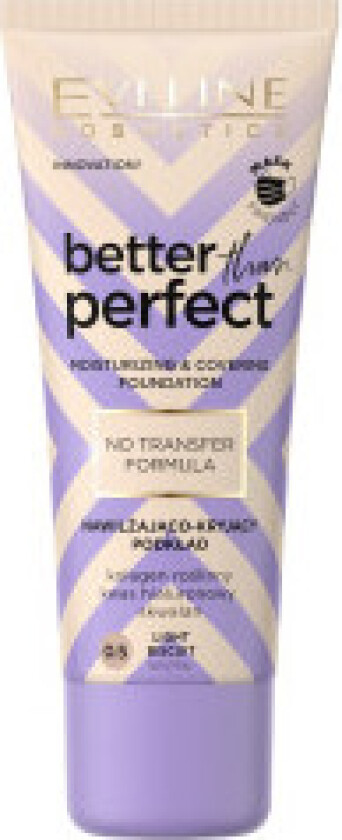 Better Than Perfect moisturizing and covering foundation 0.5 Light Biscuit 30ml