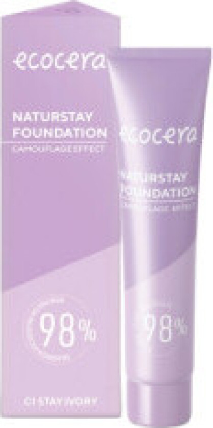 Naturstay Foundation natural covering foundation C1 Stay Ivory 30ml