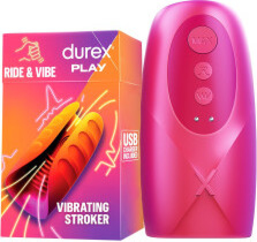Play Ride & Vibe stimulating male masturbator