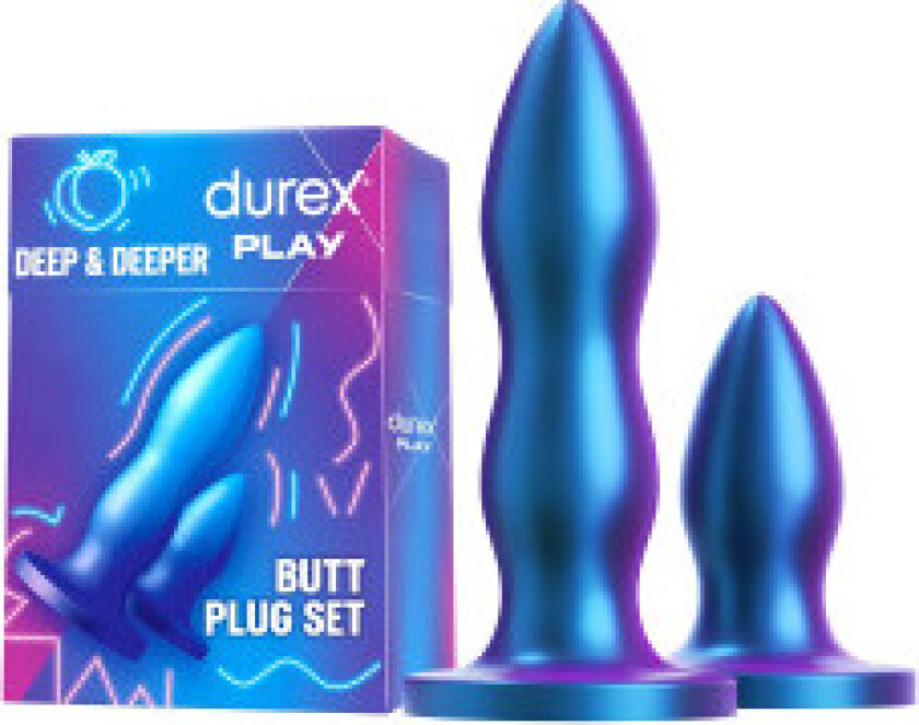 Play Deep & Deeper anal plug set