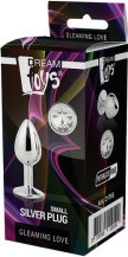Toys Gleaming Love Silver Plug Anal Plug Small