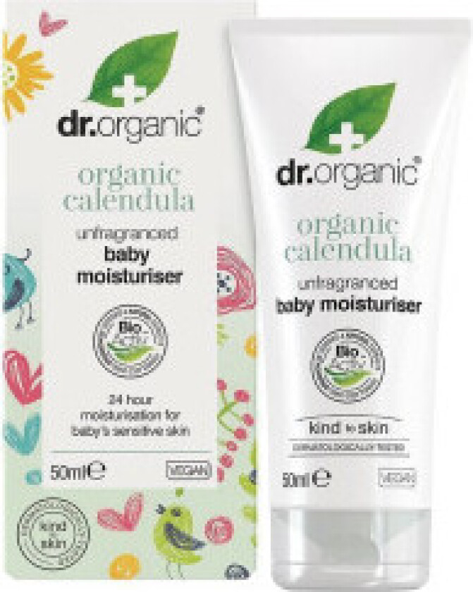 Calendula Unfragranced Baby Moisturizer fragrance-free delicate moisturizing cream for children 50ml